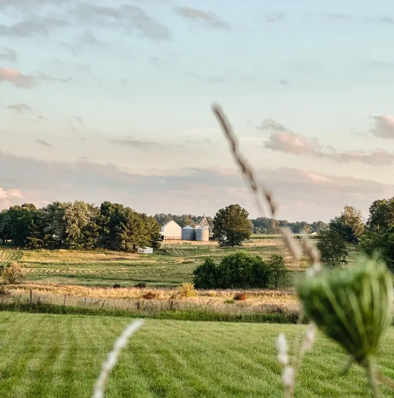 Photo of a rural Ohio field